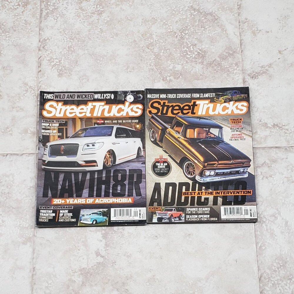 2 Engaged Media Street Trucks Magazines Sept 2021 Jan 2022